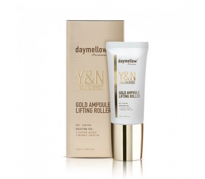 DAYMELLOW Y&N Effect Gold Ampoule Lifting Roller 50ml- ампула роллер для омоложения кожи 50 мл