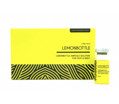 Lemon Bottle Solution For Face and Body 10ml x 5 vials