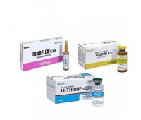 Luthione 1200 mg, Cindella, Vitamin C set
