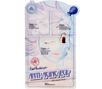 Elizavecca Anti-Aging EGF Aqua Mask Pack 10pc.
