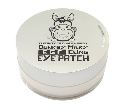 Elizavecca Donkey Piggy Donkey Milky EGF Cling Eye Patch 60pcs-Патчи для глаз.
