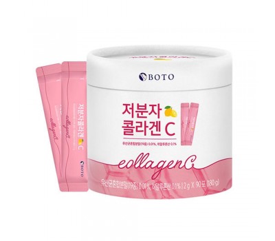Boto Low Molecular Collagen C Fast Absorption Skin Health 90 Sticks x 2g - рыбный коллаген