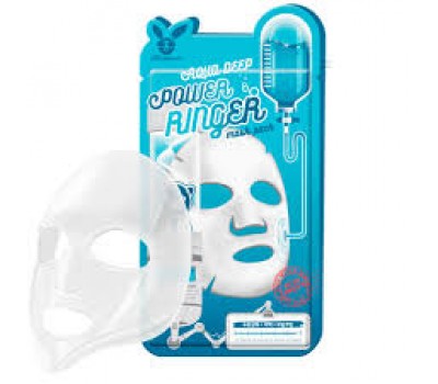 Elizavecca Aqua Deep Power Ringer Mask Pack/ Увлажняющие тканевые маски для лица 10 шт