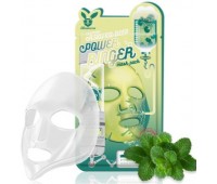 Elizavecca Centella Asiatica Deep Power Ringer Mask Pack/ Тканевая маска для лица с экстрактом центеллы 10 шт