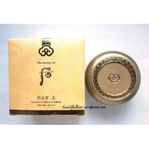 history of whoo golden cushion