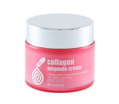Zenzia Collagen Ampoule Cream/ Крем для лица с коллагеном 70мл