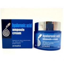 Zenzia Hyaluronic Acid Ampoule Cream/ Крем для лица с гиалуроновой кислотой 70мл