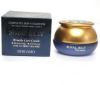 Bergamo Royal Jelly Wrinkle Care cream/Омолаживающий питательный крем с маточным молочком 50мл