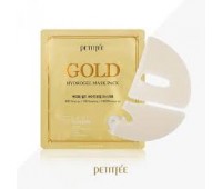 Petitfee Gold Hydrogel Mask Pack/ Золотая гидрогелевая маска для лица 5 шт