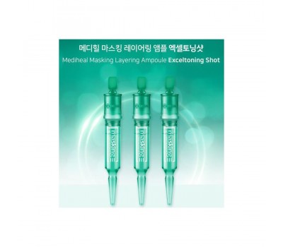 Mediheal Masking Layering Ampoule Exceltoning Shot 4ml*3