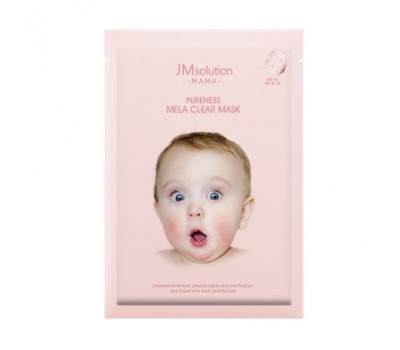 JM Solution Mama Pureness Mela Clear Mask/ Тканевая маска для сухой и чувствительной кожи 10 шт