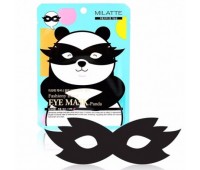 Milatte Fashiony Black Eye Mask Panda/ Маска для кожи вокруг глаз ( Маска панда) 10шт