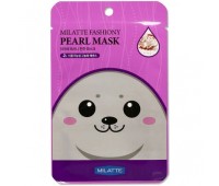 Milatte Fashiony Pearl Mask/ Маски для лица с экстрактом белого жемчуга 5шт