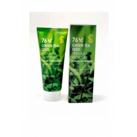 Farm Stay 76 Green Tea Seed Premium Moisture Foam Cleansing 100ml