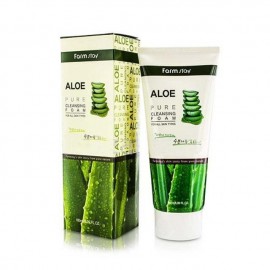 Farm Stay Aloe Pure Cleansing Foam/ Пенка для умывания с Алое вера 180