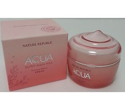 Nature Republic AQUA Super AQUA max Moisture Watery cream/ Увлажняющий крем 80ml