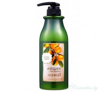 Welcos Confume Argan Hair Shampoo/Шампунь с аргановым маслом для роста волос, против секущихся кончиков 750мл