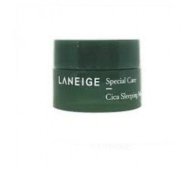 Laneige Special Care Cica Sleeping Mask/ Ночная маска для проблемной кожи 6 шт