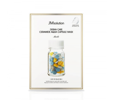 JMsolution Derma Care Ceramide Aqua Capsule Mask/ Тканевые маски для лица с керамидами 10шт