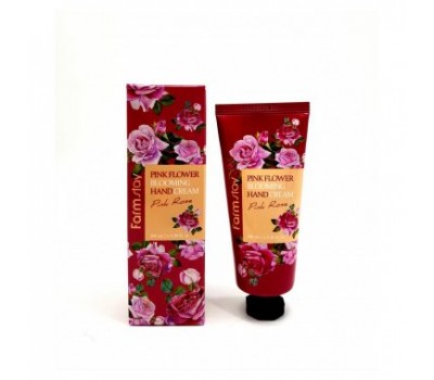 Farm stay Pink Flower Blooming Hand Cream Pink Rose 100ml