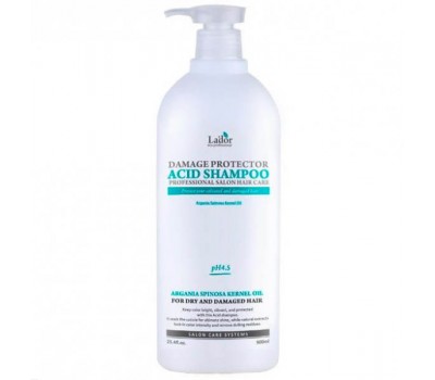 Lador Damage Protector Acid Shampoo/ Профессиональный шампунь с аргановым маслом  900мл