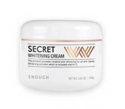 Enough Secret W Whitening Cream/ Секретный осветляющий крем для лица 100гр