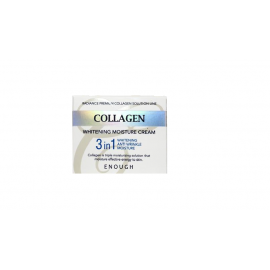 Enough Collagen 3 in 1 Whitening Moisture Cream/ Увлажняющий крем для лица с коллагеном 3 в 1 50мл
