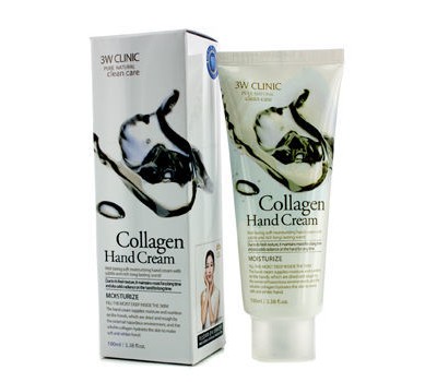 3W Clinic Collagen hand cream/ Крем для рук с коллагеном 100мл