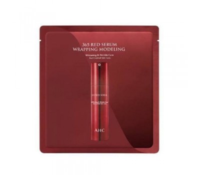 AHC 365 Red Serum Wrapping Modeling Mask 4ea x 40ml