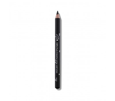 100%pure Creamy Long Last Pencil Liner Blackest 1.14g