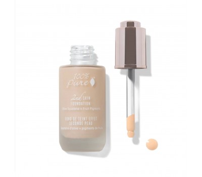 100%pure Fruit Pigmented 2nd Skin Foundation Shade 1 35ml