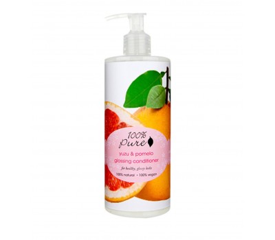 100%pure Yuzu and Pamelo Glossing Conditioner 370g - Кондиционер для волос 370г