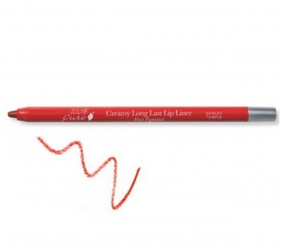 100%pure Creamy Long Lip Liner Shirley Temple 1.14g - Карандаш для губ механический 1.14г
