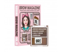16 Brand Brow Magazine Eyebrow Palettes Ash Brown 3.6g