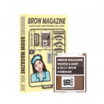 16 Brand Brow Magazine Eyebrow Palettes Jet Black 3.6g - Тени для бровей 3.6г
