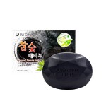 3W CLINIC Charcoal Beauty Soap 120g 