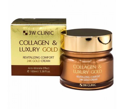 3W CLINIC Collagen and Luxury Gold Cream 100ml