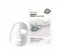 3W CLINIC Essential Up Pearl Sheet Mask 1pack (10pcs) - Увлажняющая маска с жемчугом