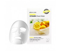 3W CLINIC Essential Up Vitamin Sheet Mask 1pack (10pcs) - маска с витаминным комплексом