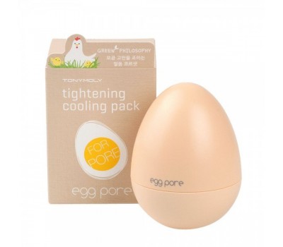 Tony Moly Tightening Cooling Pack 30 мл - Охлаждающая маска с яичными экстрактами сужающая поры