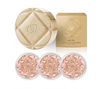 AGE20s New Original Star Edition Essence Cover Champagne Gold No.23 Pink Latte 12.5g + 3ea x 12.5g refill