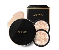 AGE20s Signature Essence Cover Pact Intense Cover 1pack No.13 14g + 2ea x Refill 14g