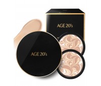 AGE20s Signature Essence Cover Pact Intense Cover 1pack No.21 14g + 2ea x Refill 14g - Кушон 14г + 2шт х Рефил 14г