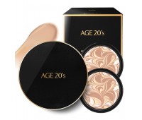 AGE20s Signature Essence Cover Pact Intense Cover 1pack No.23 14g + 2ea x Refill 14g 