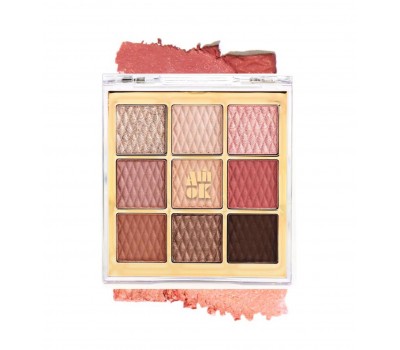 Amok Soft Clay Bean Eye Palette Rose Garden 9g