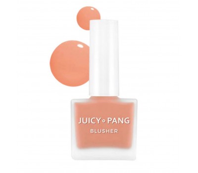 Apieu Juicy Pang Water Blusher OR01 9g - Жидкие румяна 9г