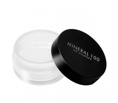 A'PIEU Mineral 100 HD Powder  5.5g - Минеральная рассыпчатая пудра 5.5г