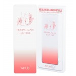 APLB Healing Glass Foot File Pink 1ea - Стеклянная пилка для ног 1шт