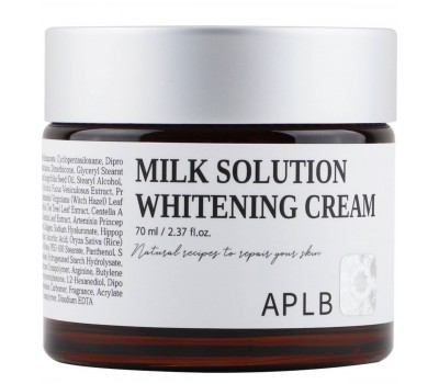 APLB Milk Solution Whitening Cream 70ml
