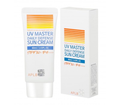 APLB UV MASTER DAILY DEFENSE SUN CREAM SPF50+ PA+++ 60ml - Ежедневный солнцезащитный крем для лица с УФ фильтром 60мл